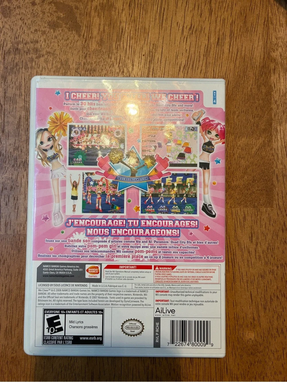 Nintendo official wii